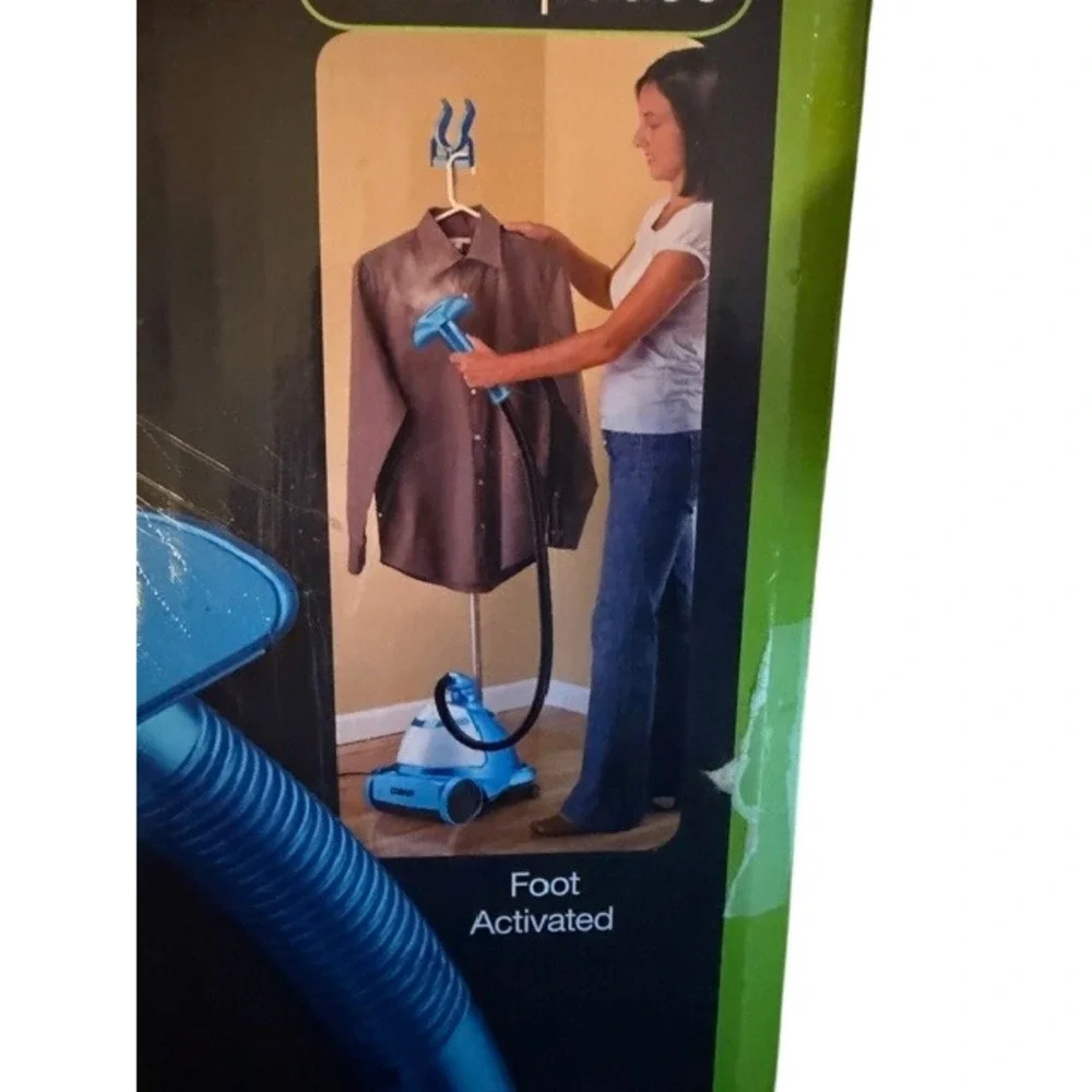 Conair Ultimate Fabric Steamer GS7TXR Blue Foot Activated 60 Min Steam NEW‎